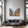 Majestic Mountain View Living Room Demo