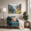 Majestic Mountain View Living Room Demo