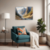 Majestic Mountain View Living Room Demo