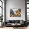Majestic Mountain View Living Room Demo