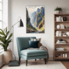 Majestic Mountain View Living Room Demo