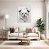 Maltese Silky Gaze Living Room Demo