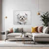 Maltese Silky Gaze Living Room Demo