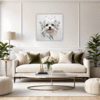 Maltese Silky Gaze Living Room Demo