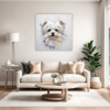 Maltese Silky Gaze Living Room Demo