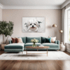Maltese Silky Gaze Living Room Demo
