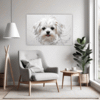 Maltese Silky Gaze Living Room Demo