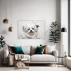 Maltese Silky Gaze Living Room Demo