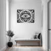 Mandala Clock Fantasy Art Hallway Demo