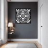 Mandala Clock Fantasy Art Hallway Demo