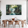 Mangrove Waterscape Dining Room Demo