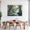 Mangrove Waterscape Dining Room Demo