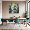 Mangrove Waterscape Dining Room Demo