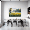 Meadow Frost at Dawn Dining Room Demo