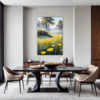 Meadow Frost at Dawn Dining Room Demo