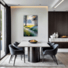 Meadow Frost at Dawn Dining Room Demo
