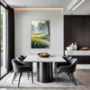 Meadow Frost at Dawn Dining Room Demo