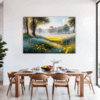 Meadow Frost at Dawn Dining Room Demo