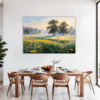 Meadow Frost at Dawn Dining Room Demo