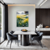 Meadow Frost at Dawn Dining Room Demo