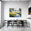 Meadow Frost at Dawn Dining Room Demo