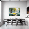 Meadow Frost at Dawn Dining Room Demo