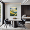 Meadow Frost at Dawn Dining Room Demo