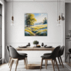 Meadow Frost at Dawn Dining Room Demo