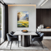 Meadow Frost at Dawn Dining Room Demo