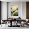 Meadow Frost at Dawn Dining Room Demo
