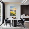 Meadow Frost at Dawn Dining Room Demo