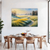 Meadow Frost at Dawn Dining Room Demo