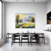 Meadow Frost at Dawn Dining Room Demo