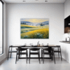 Meadow Frost at Dawn Dining Room Demo