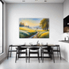 Meadow Frost at Dawn Dining Room Demo