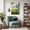 Meadow Frost at Dawn Living Room Demo
