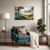 Meadow Frost at Dawn Living Room Demo