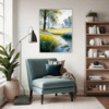 Meadow Frost at Dawn Living Room Demo