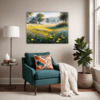 Meadow Frost at Dawn Living Room Demo