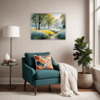 Meadow Frost at Dawn Living Room Demo