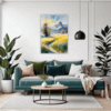 Meadow Frost at Dawn Living Room Demo