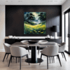 Meadow in Moonlight Dining Room Demo