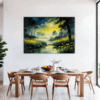 Meadow in Moonlight Dining Room Demo