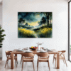Meadow in Moonlight Dining Room Demo