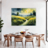 Meadow in Moonlight Dining Room Demo