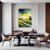 Meadow in Moonlight Dining Room Demo