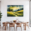 Meadow in Moonlight Dining Room Demo