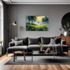 Meadow in Moonlight Living Room Demo