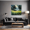 Meadow in Moonlight Living Room Demo