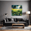 Meadow in Moonlight Living Room Demo
